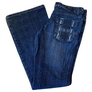 Citizens￼ of Humanity Flare Blue Jeans Dark Wash Sz 27